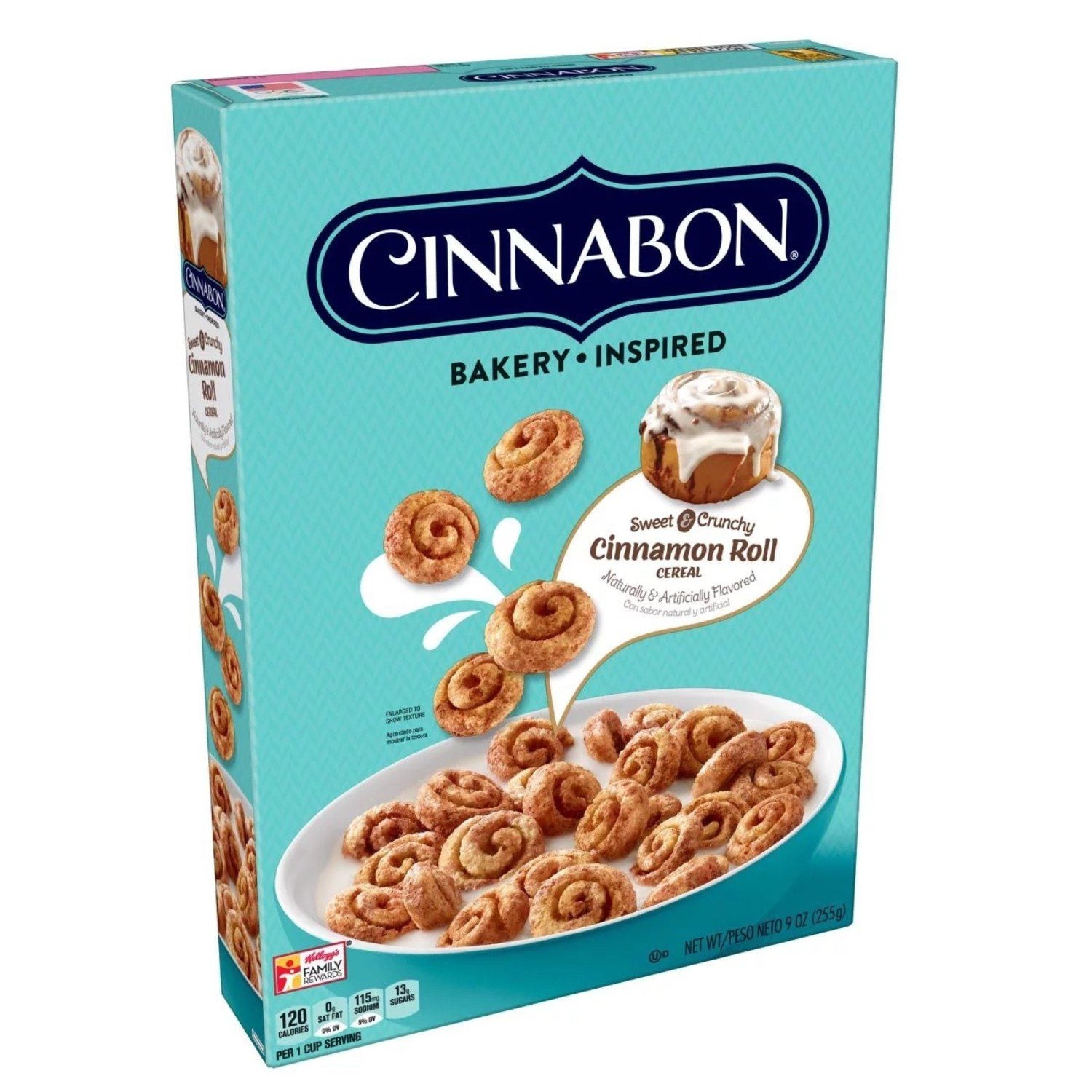 Kellogg’s® Cinnabon® Cereal 247 g, New