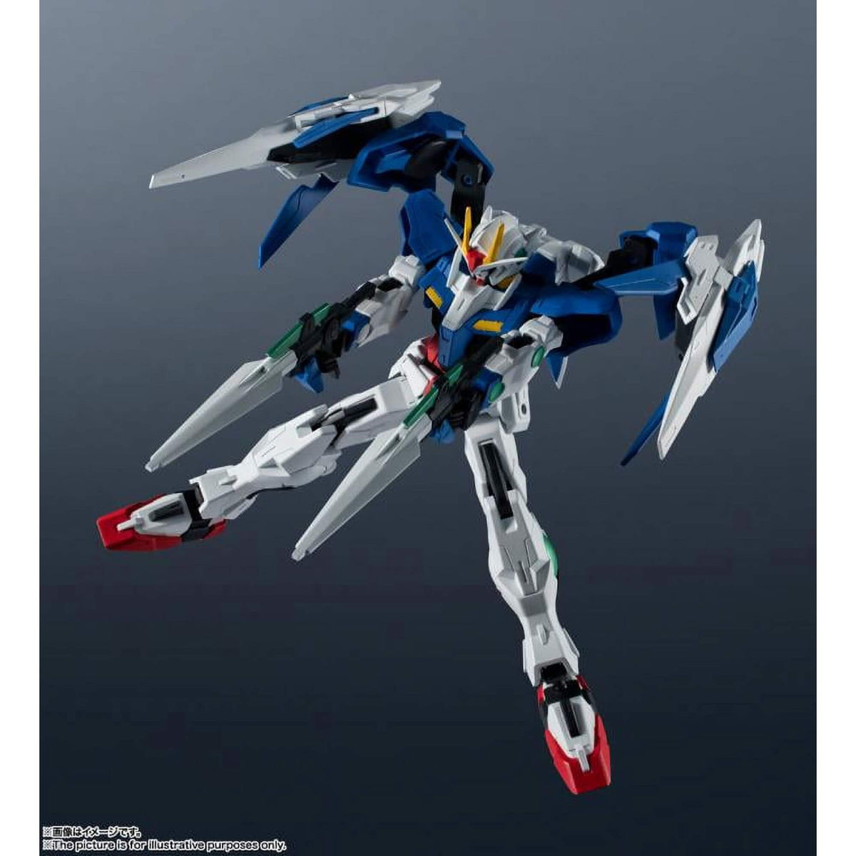 Bandai Mobile Suit Gundam 00 Gundam Universe 00 Raiser Gundam Figure