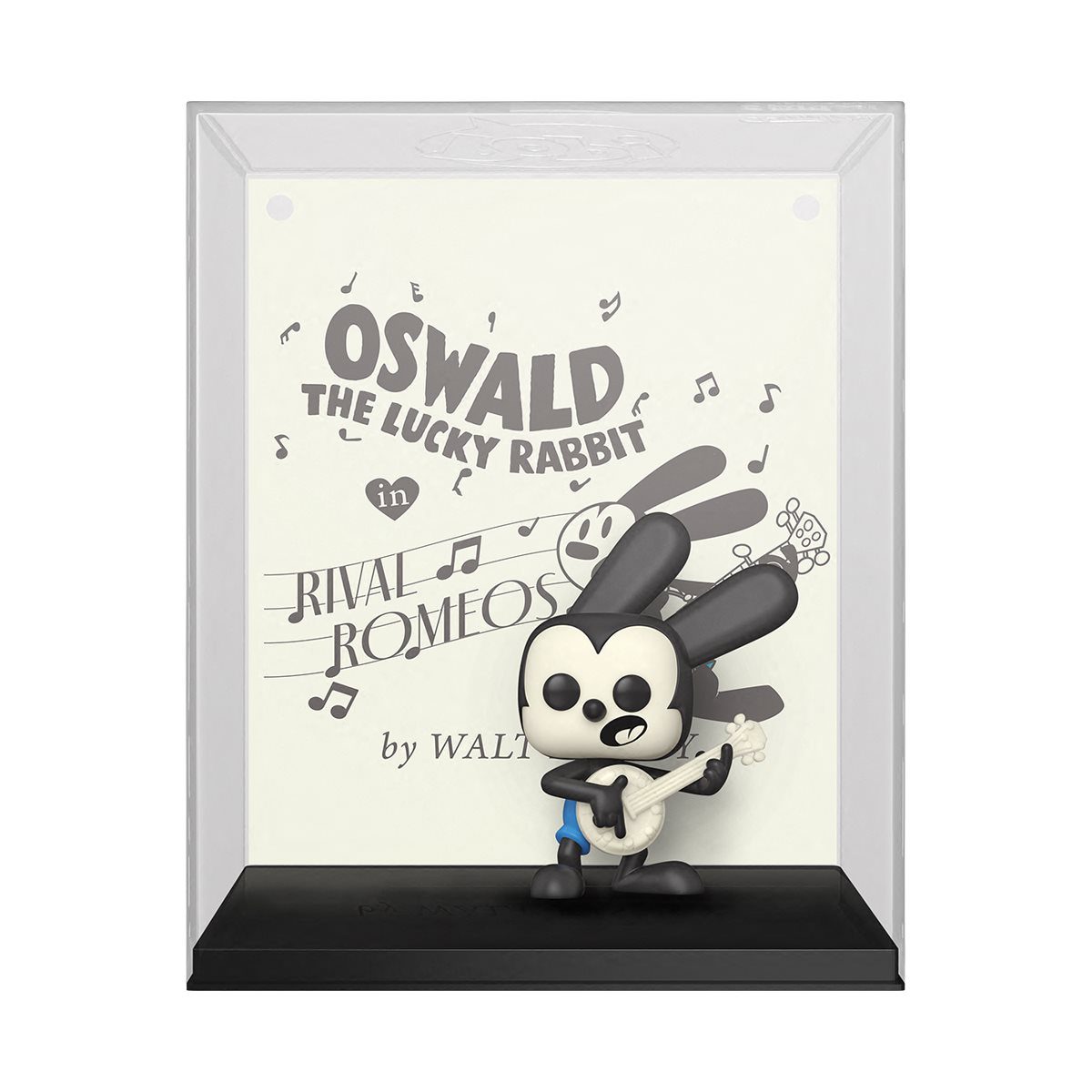 Disney 100 Oswald the Lucky Rabbit Pop! Art Cover Figure with Case