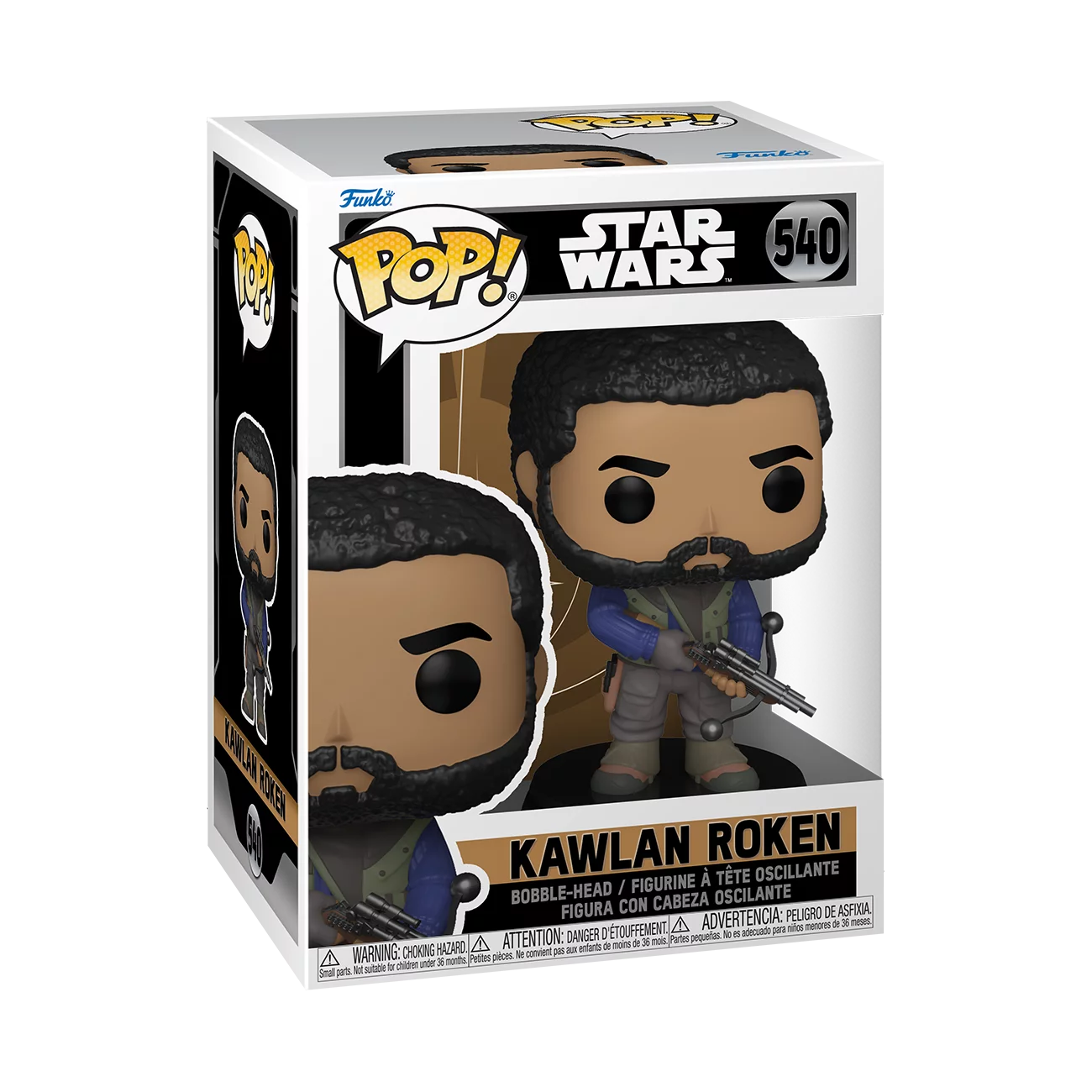 Funko Pop! Star Wars: Obi-Wan Kenobi – Kawlan Roken Figure
