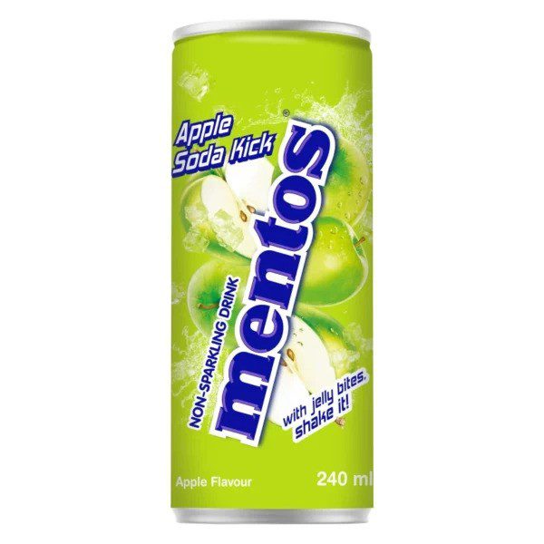 Mentos Apple Soda Drink 240ml