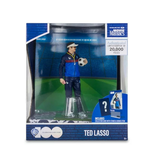 WB 100: Ted Lasso (Movie Maniacs) 6in Posed Figure McFarlane Toys
