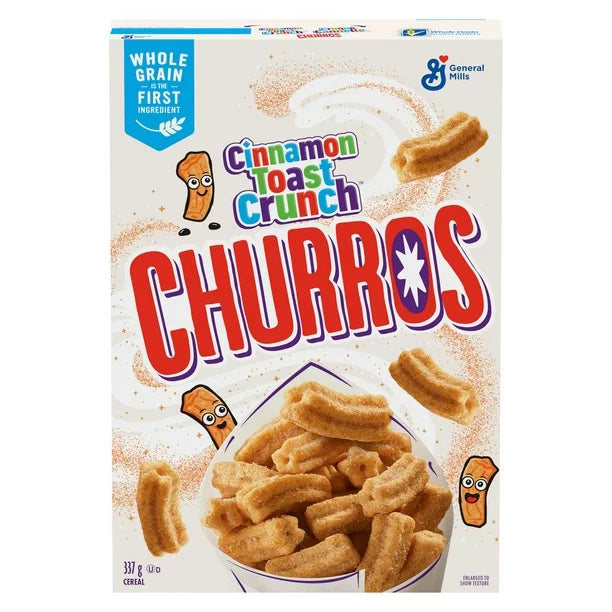 Cinnamon Toast Crunch Churros Breakfast Cereal