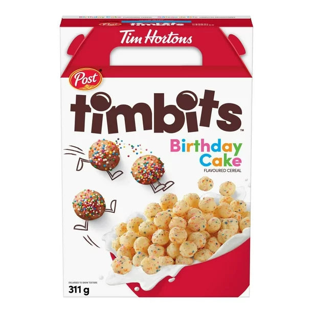 Post Timbits Cereal Birthday Cake
